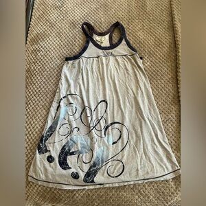 LEI Gray Short Sleepwear Nightgown